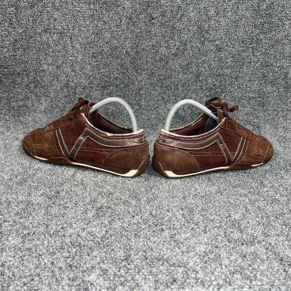 Vans Dabney Shoes Women's Size 8 Brown Suede Corduroy Low Lace Y2K Retro Sneaker - Picture 7 of 16